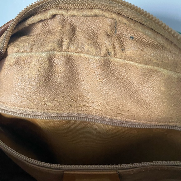 Vintage Gucci Micro GG Monogram Canvas Leather Crossbody Bag - Picture 9 of 16